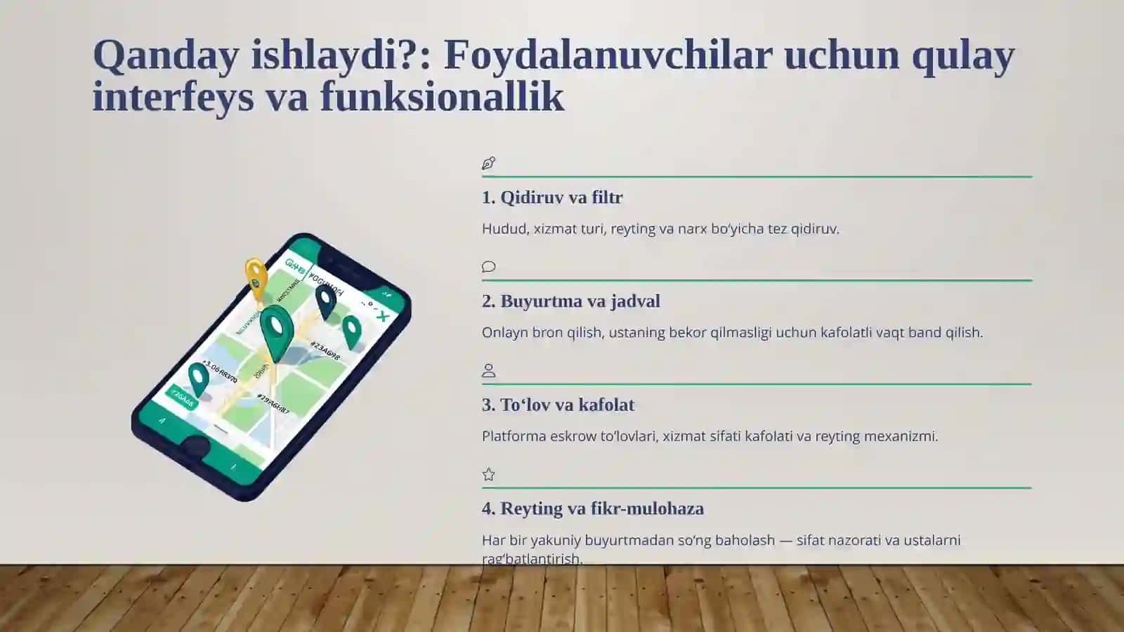 Jamoamiz: Loyiha ortidagi kuchli va tajribali mutaxassislar 4