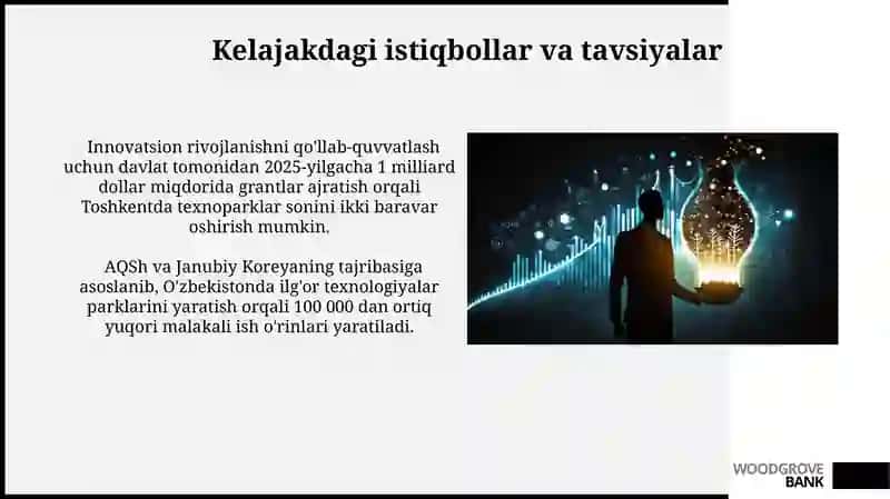 Innovatsiya va texnalogik rivojlanishning iqtisodiy o’sishdagi o’rni 4