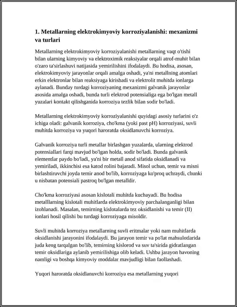 METALLNING KORROZIYALANISHI VA UNDAN SAQLANISH USULLARI 4