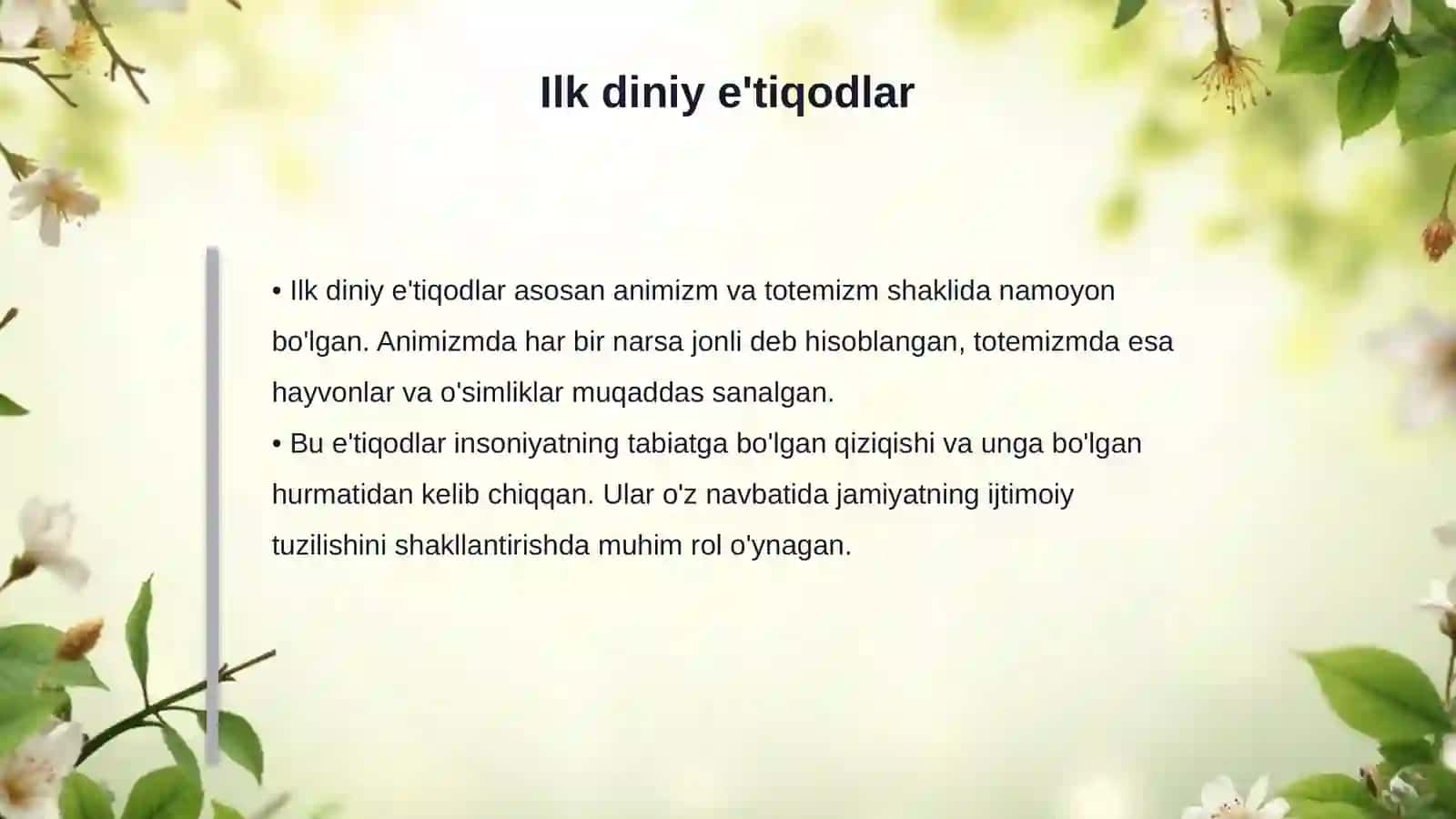 Diniy etiqodlarning kurtaklari va tarixiy shakllari 4