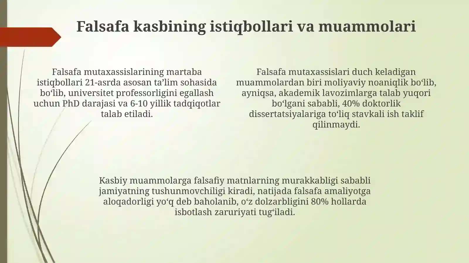 Falsafada borliq masalasi 4