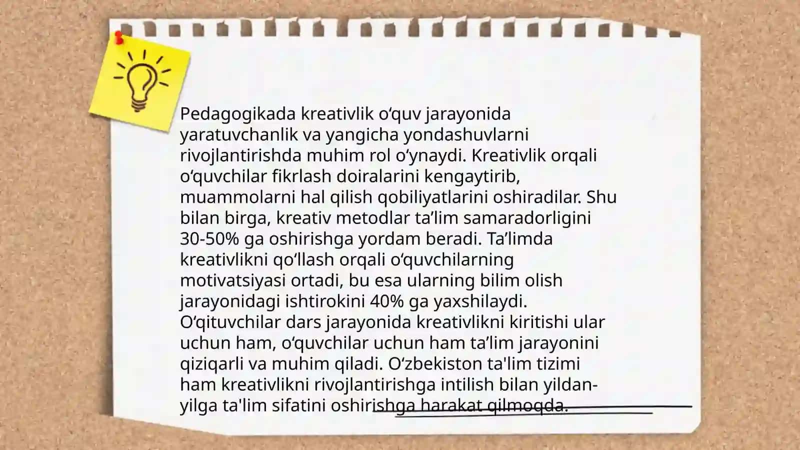 Pedagogikada kreativlik 4