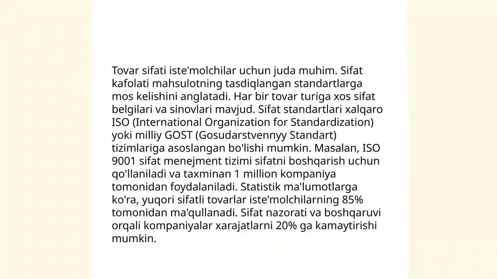 Tovar turlari iqtisodiyotda 4