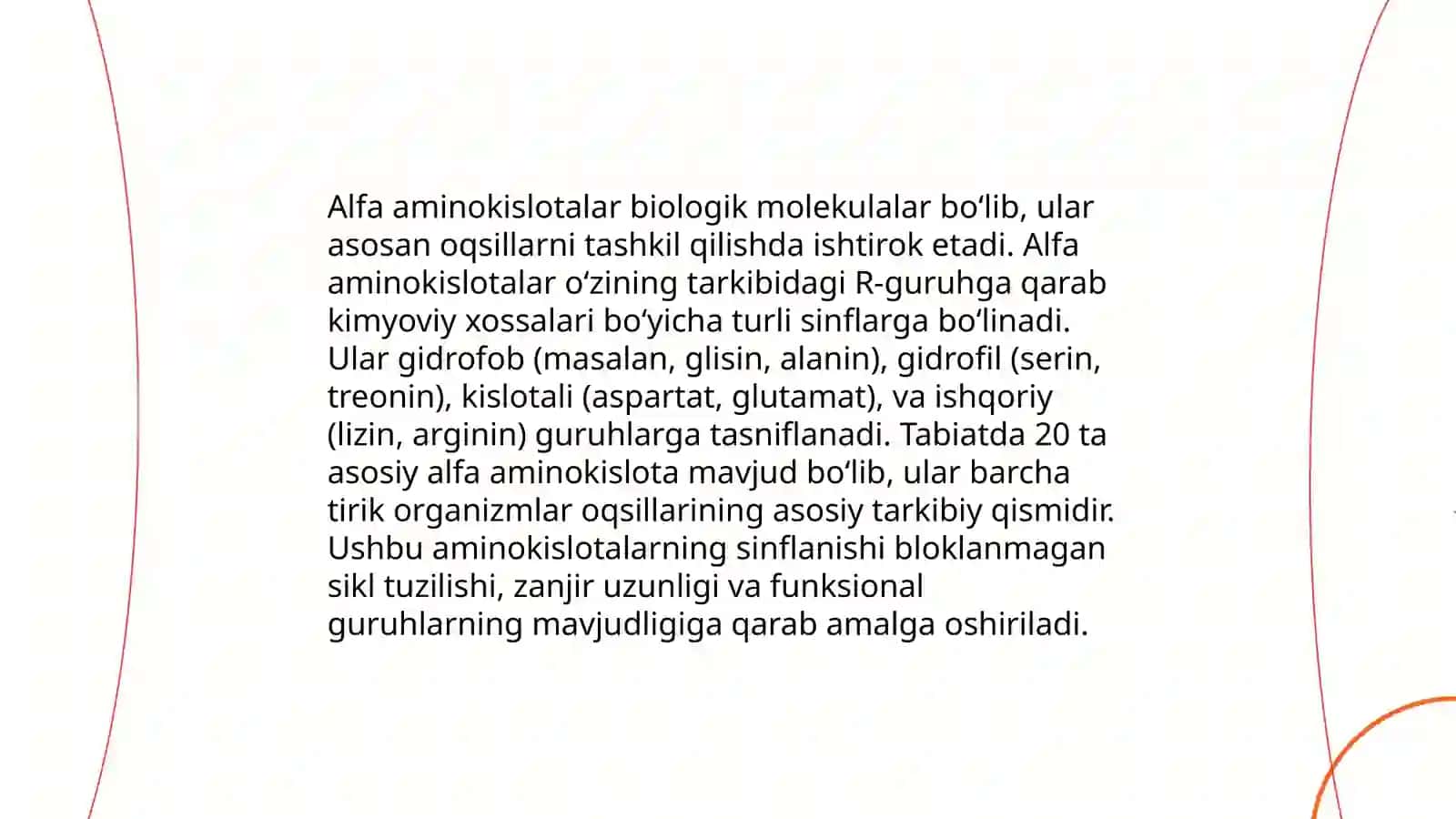 Alfa aminokislotalar 4