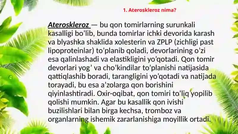 Ateroskleroz. 4