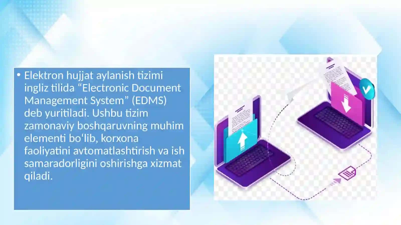 Korxolarda elektron hujjat aylanish tizimlari 4