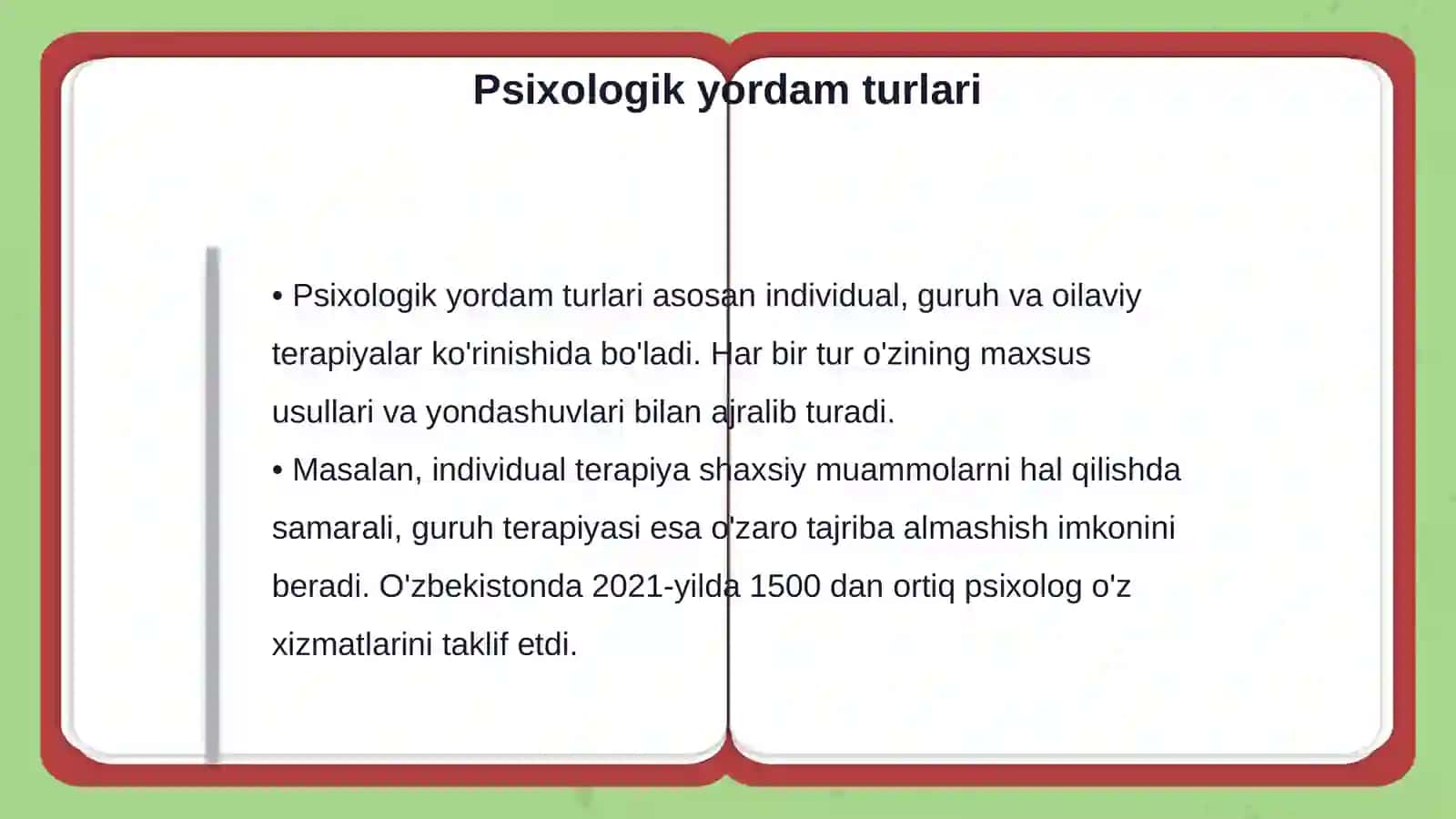 Psixologik yordam va prafilaktika 4