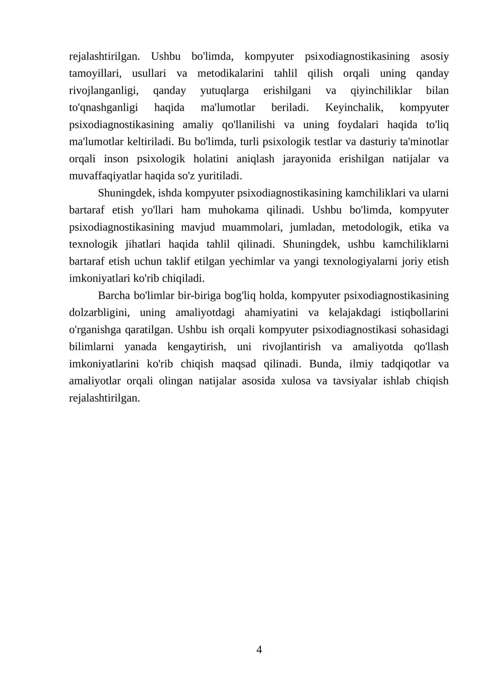 Kompyutеr psixodiagnostikasining yutuq va kamchiliklari 4