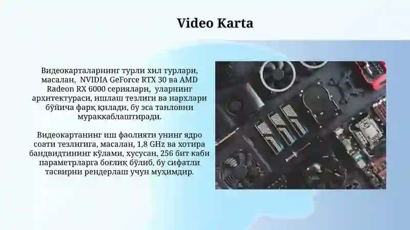 Kompyuter asosiy qurilmalari 4