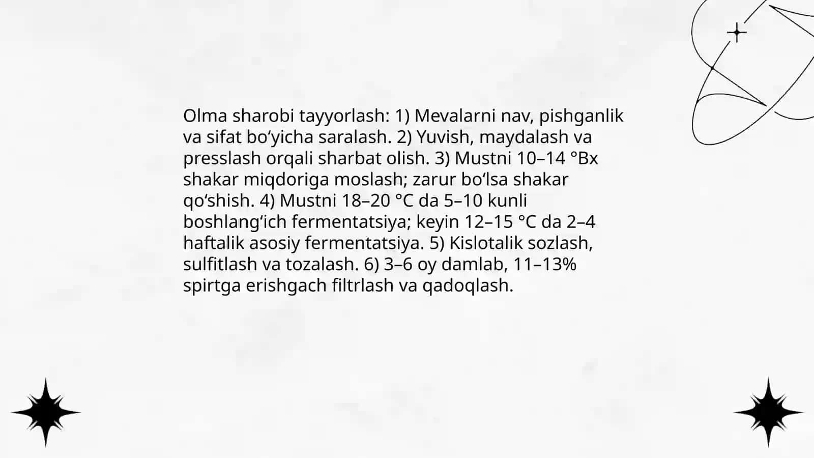 Mevalardan tayyorlangan sharoblar 4