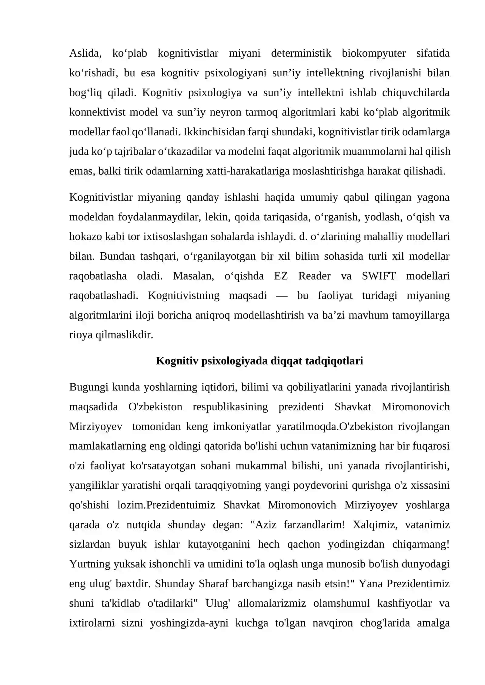 Kognitiv psixologiyada diqqat tadqiqotlari 4
