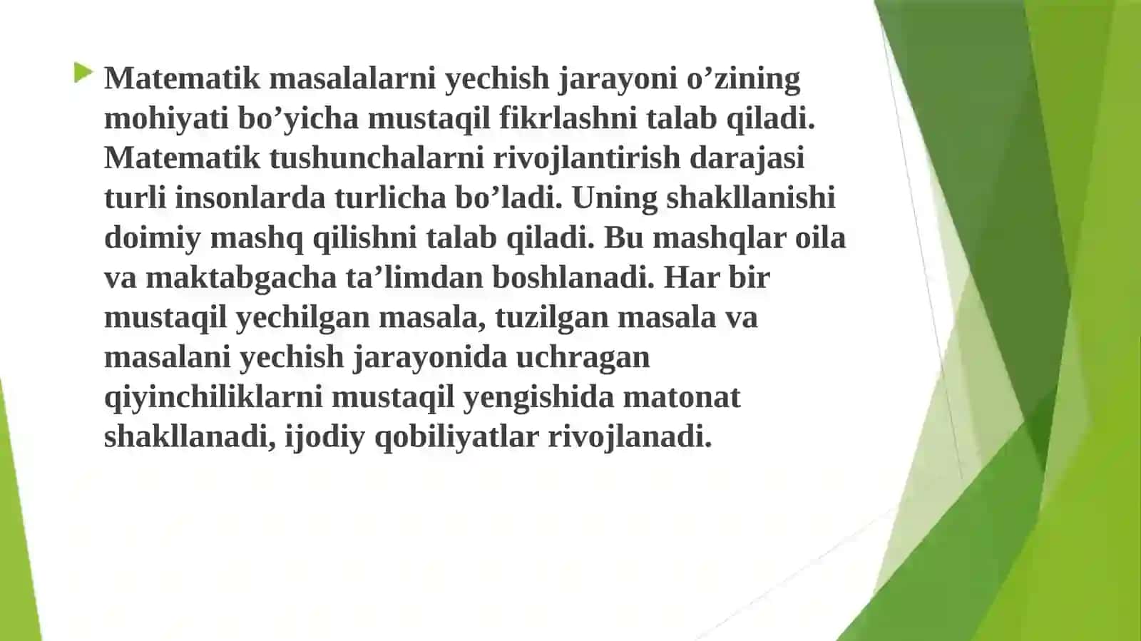 Maktabgacha yoshdagi bolalarning matematik rivojlanishining milliy va xorijiy konsepsiyalari 4