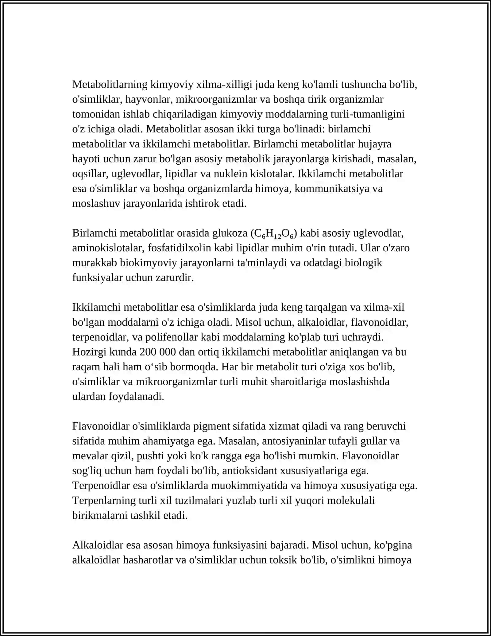 GETEROFUNKSIONAL BIRIKMALAR METABOLITLAR VA DORIVOR VOSITALAR SIFATIDA AMINOSPIRTLAR HUJAYRA MEMBRANALARI FOSFOLIPIDLARINING TUZILISHI BIRLIKLARI SIFATIDA 4