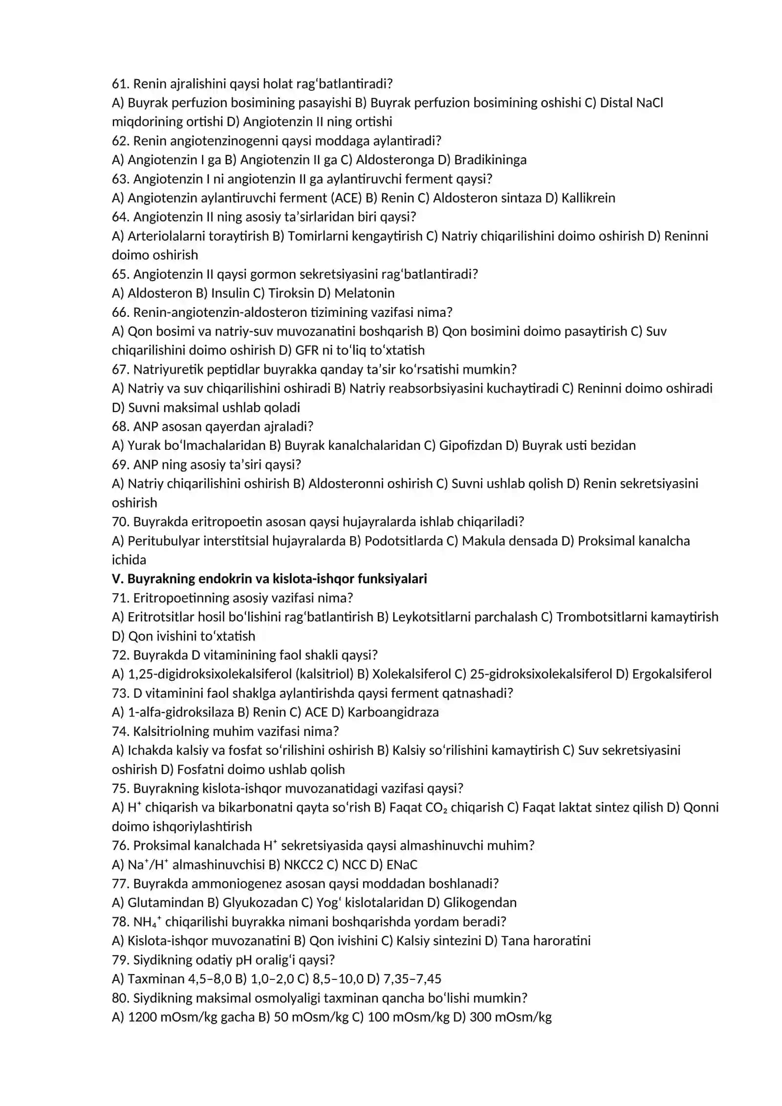 Buyrakning strukturaviy va funksional birligi 4
