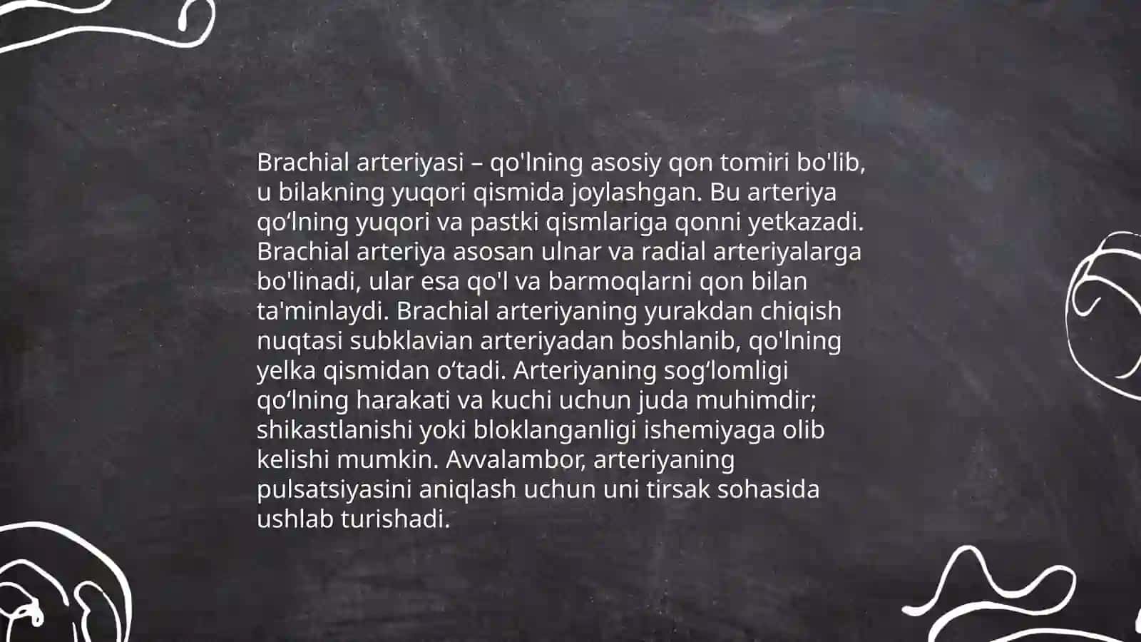 Qoʻlning arteriyalari 4
