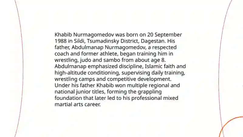Khabib Nurmagomedov biografiyasi 4