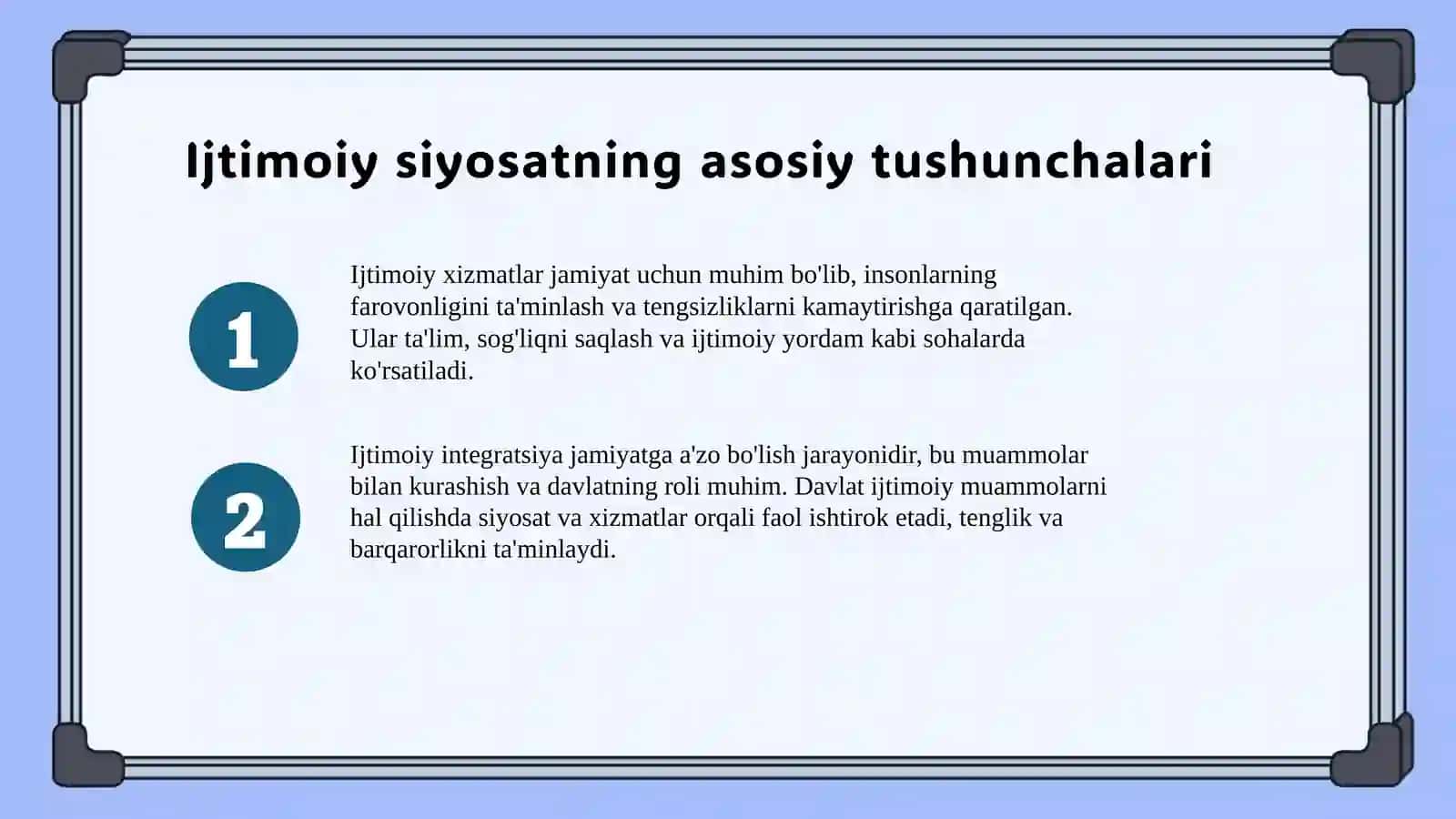 Davlat ijtimoiy siyosatlari 4