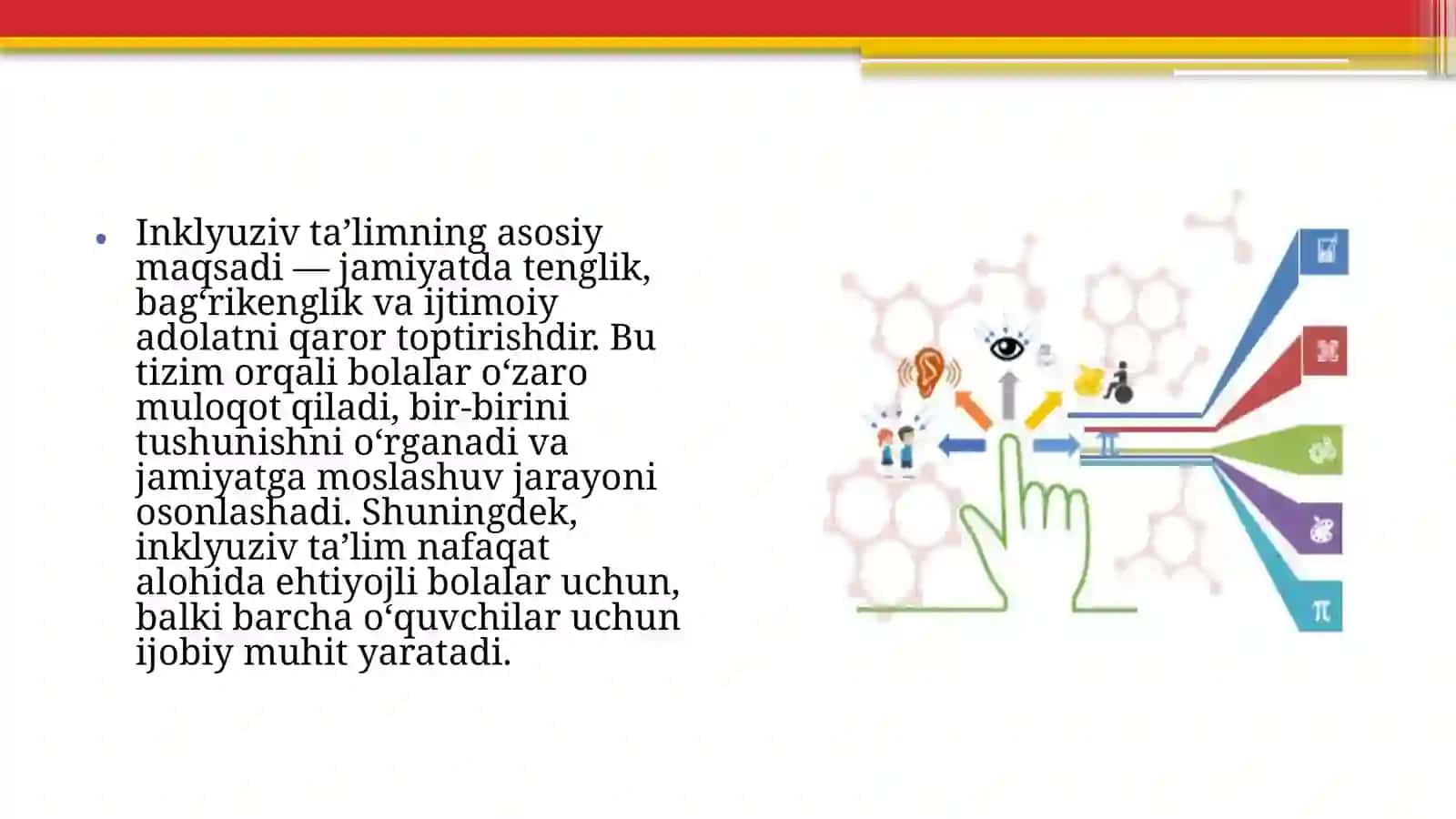 O’zbekiston Respublikasida inklyuziv ta’limni qo'llabquvvatlashning huquqiy asoslari va amaliy tajribalar 4
