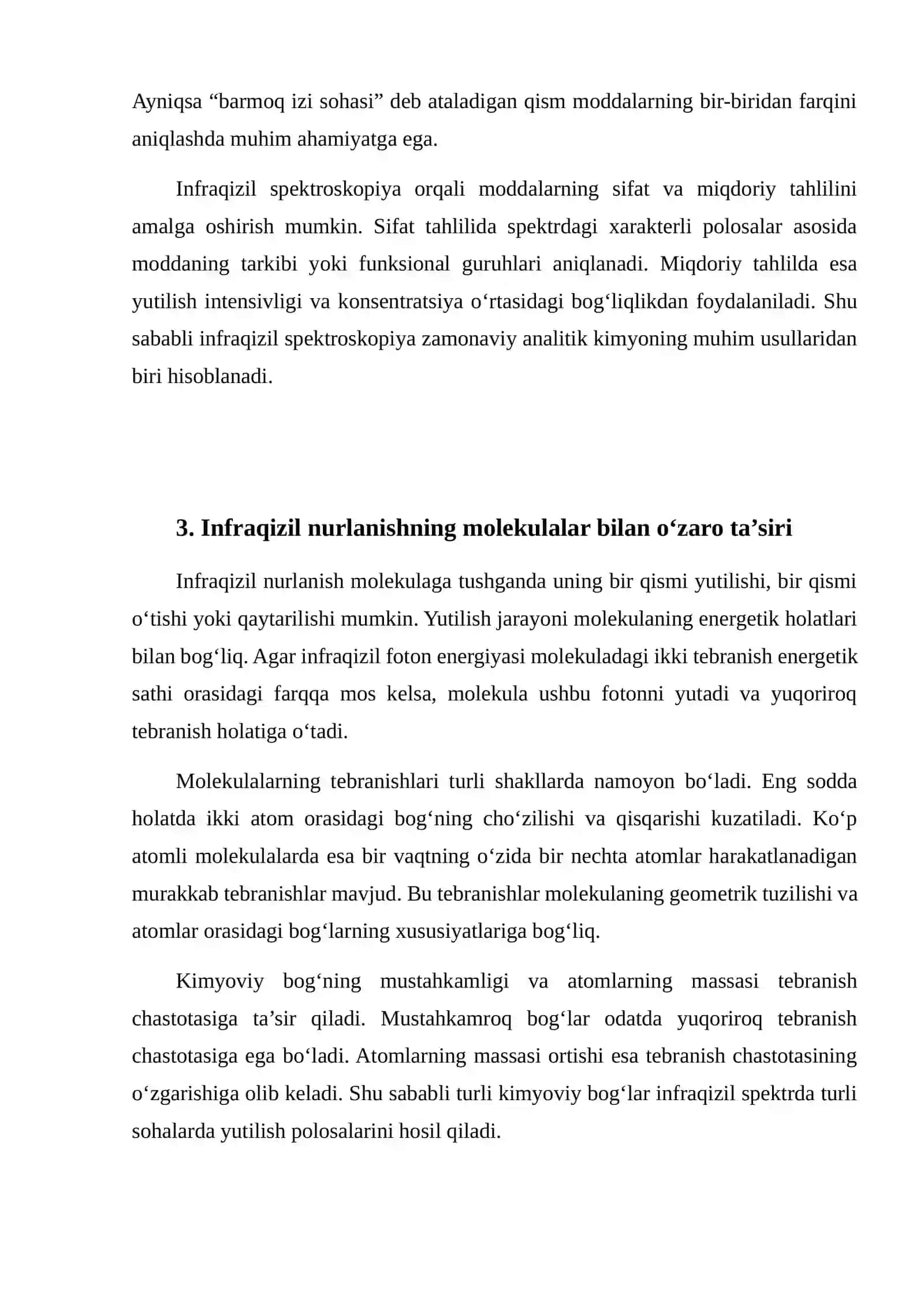 Infraqizil spektroskopiyasi asoslari 4