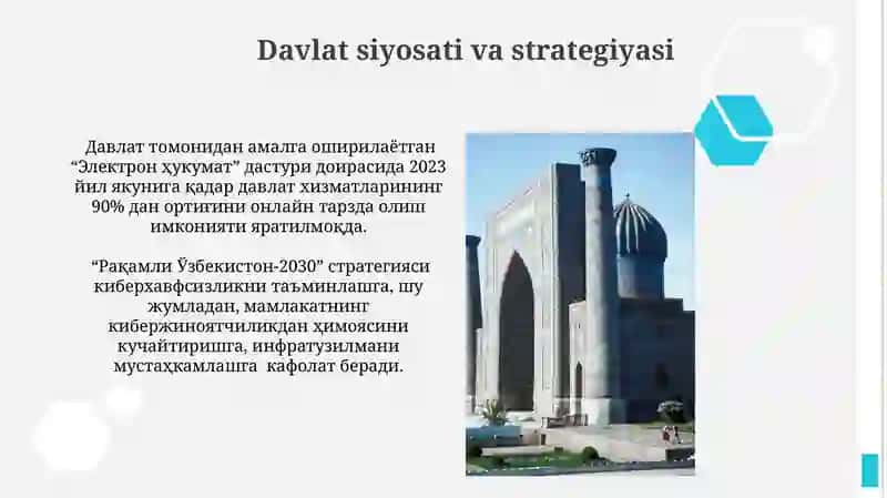 Raqamli iqtisodiyotning O'zbekistondagi holati 4