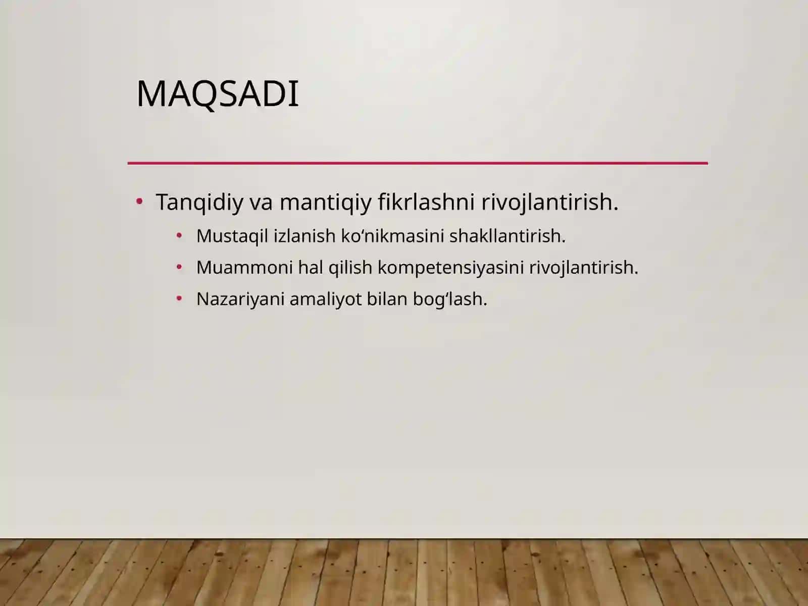 Muammoli Ta’lim (Problem-Based Learning) 4