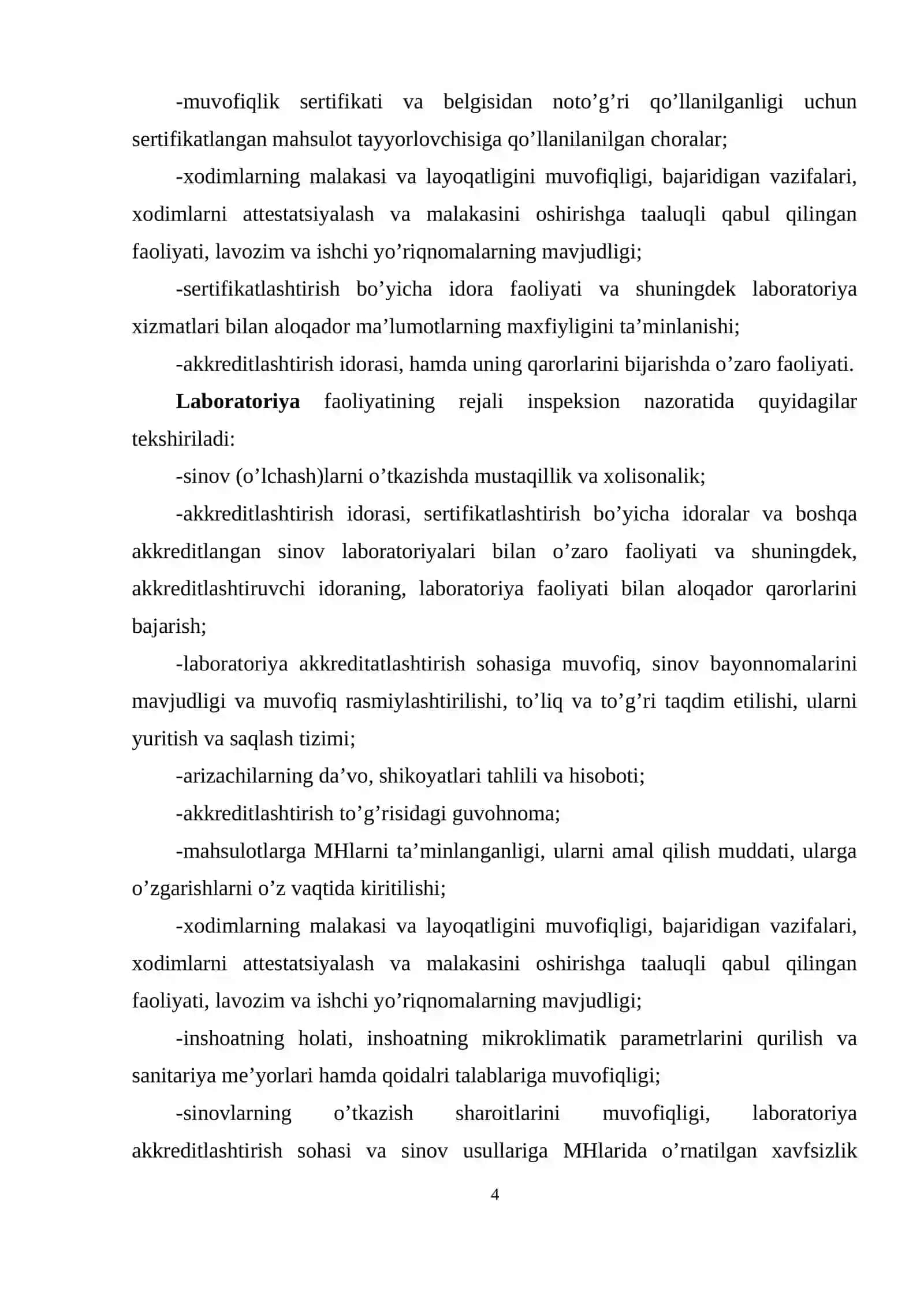 INSPEKSION NAZORAT O'TKAZISH TARTIBI 4