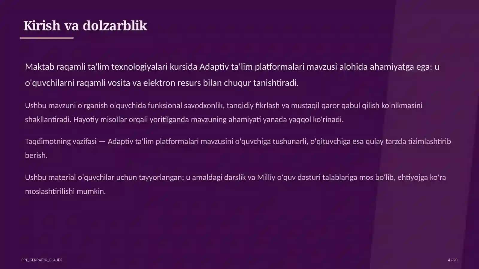 Adaptiv ta'lim platformalari 4
