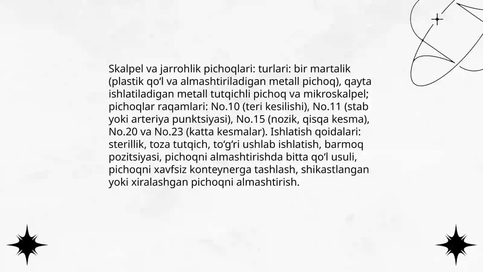 Xirurgiya bolimi xirurgiyada ishlatiladigan asbob-uskunalar 4