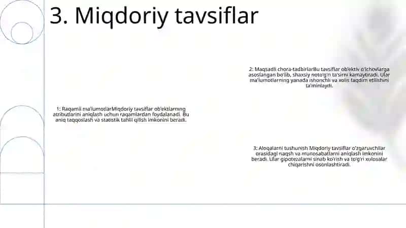 O'Lchangan Miqdorning Sifat Va Miqdoriy Tavsiflari 4