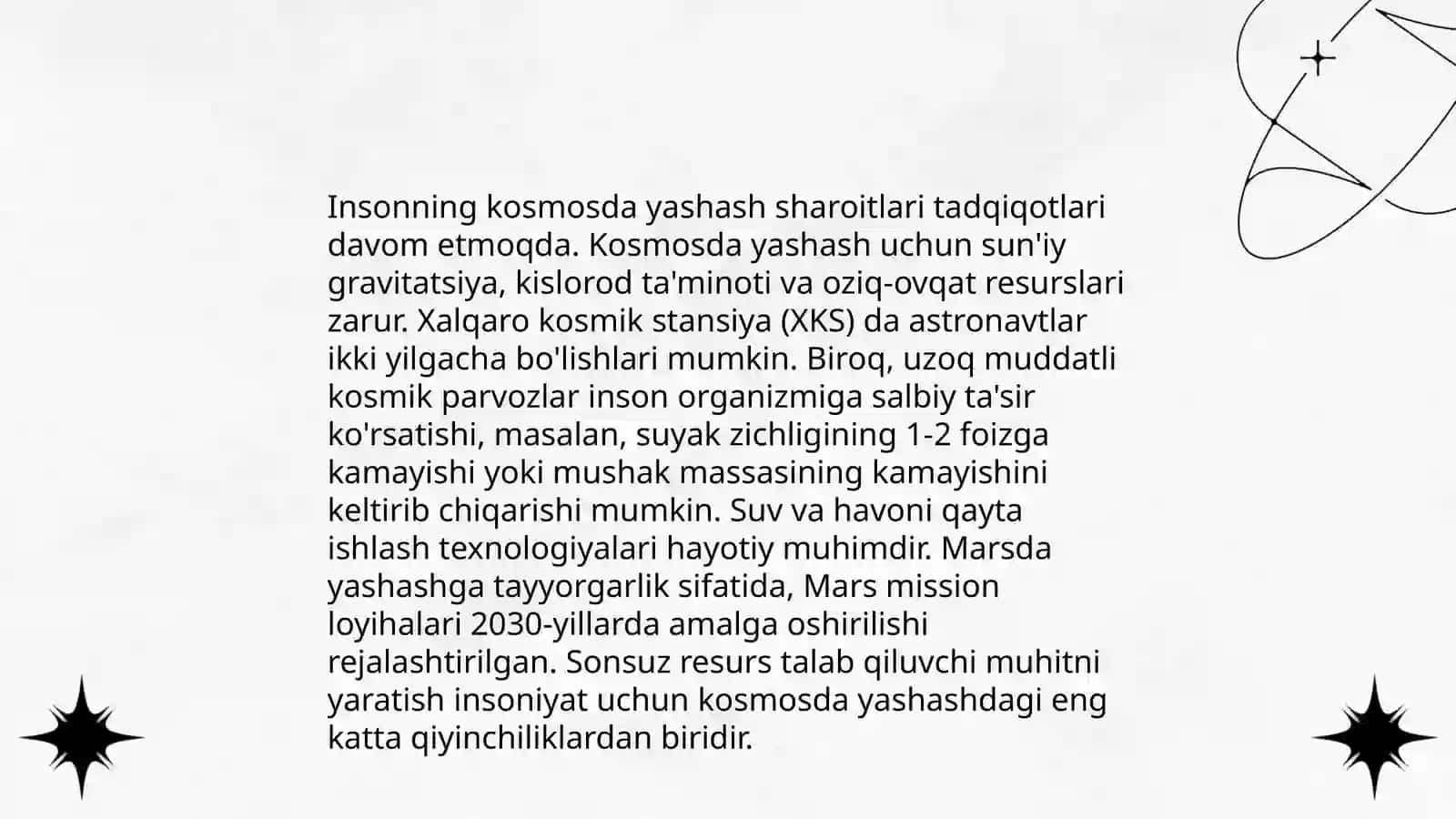 Koinot va inson ekologiyasi 4