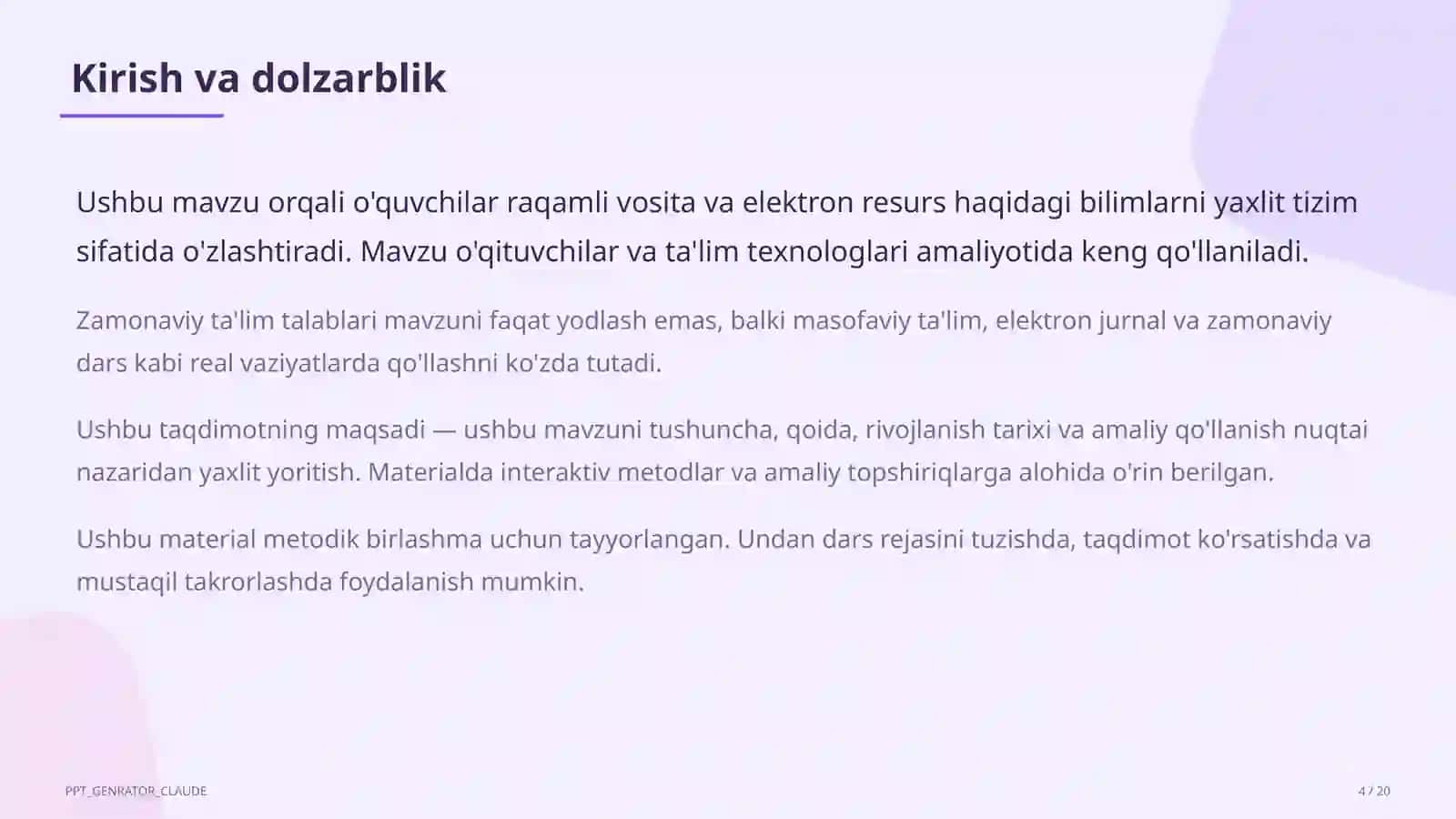 Ta'lim analitikasi: o'quvchi natijalarini tahlil qilish 4