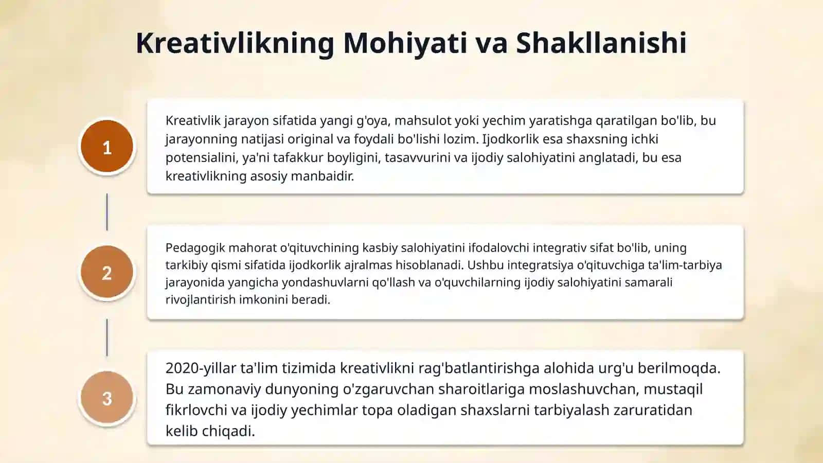 Ona tilidan kreativlik fani maqsadi va vazifalari 4