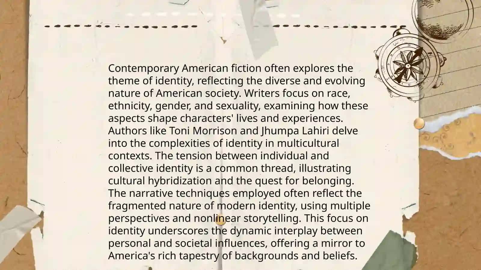 American Literature Contemporary period 4