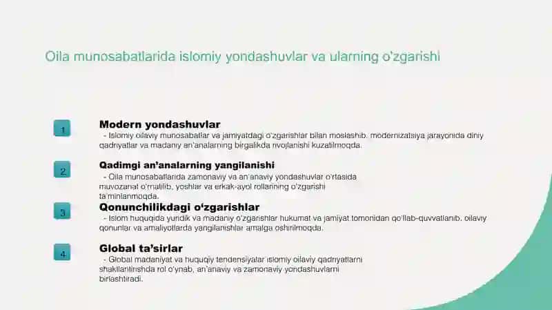 Islom huquqshunosligida oila , nikoh , taloq, idda, zihor tushunchalari 4