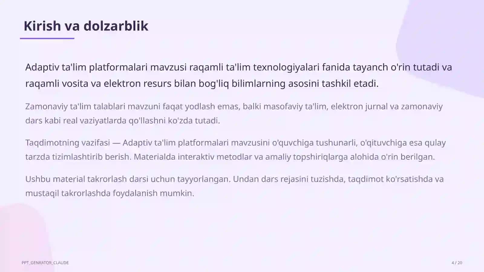 Adaptiv ta'lim platformalari 4