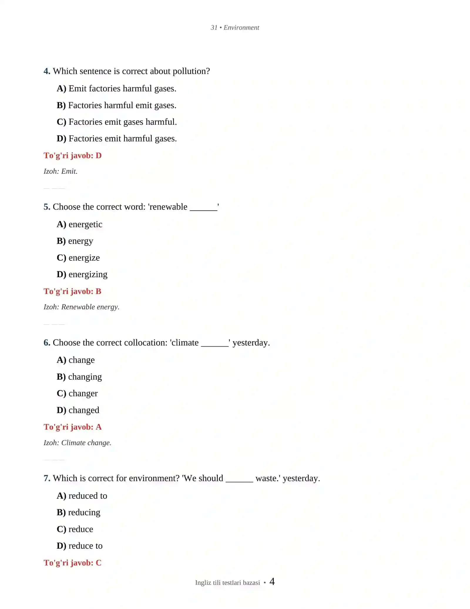 NGLIZ TILI ENVIRONMENT & ECOLOGY 4