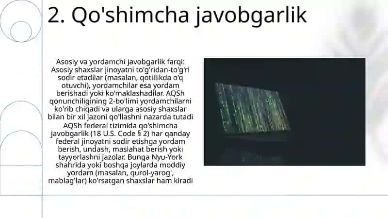 Jinoiy javobgarlik tushunchasi 4
