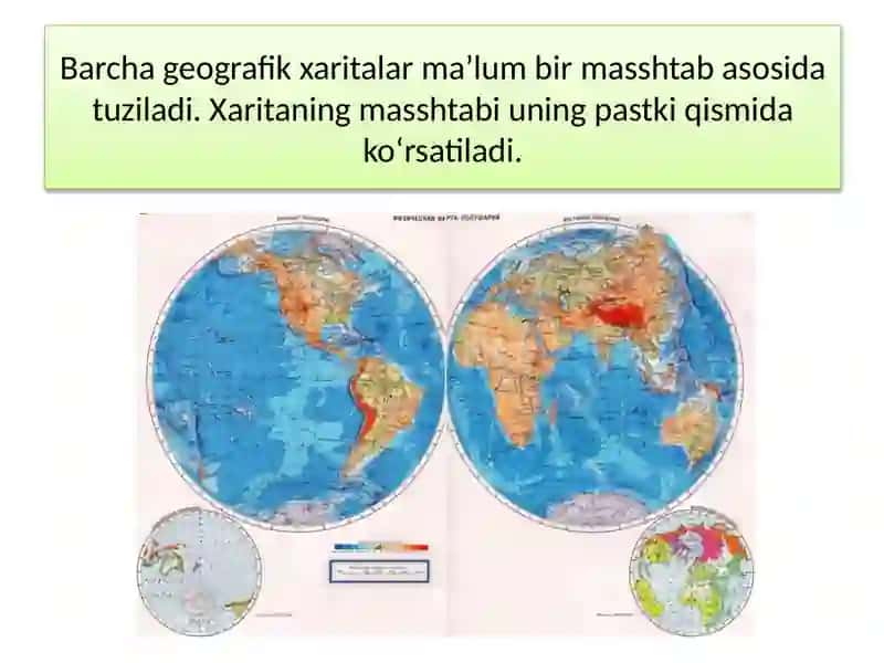 MASSHTABLAR BILAN ISHLASH 4