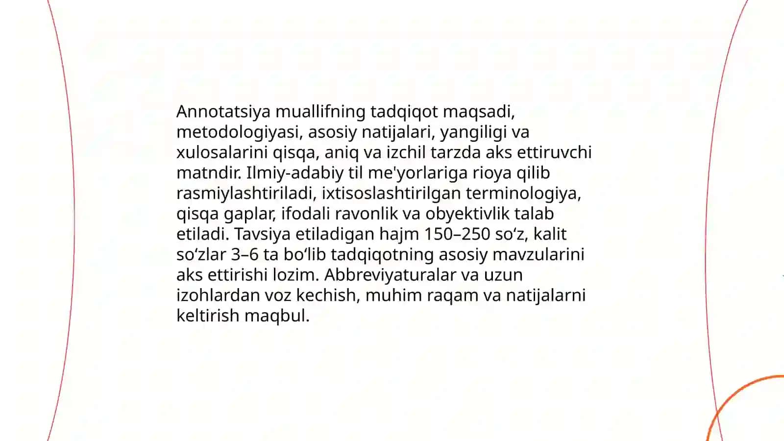 Ilmiy-Tadqiqot Natijalarini Ilmiy-Adabiy Tilda Rasmiylashtirish 4