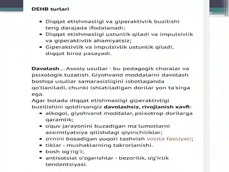 Giperaktiv bola 4