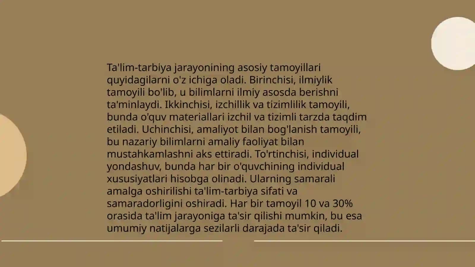 MTT ta'lim va tarbiya jarayonining maqsadi va tamoyillari 4
