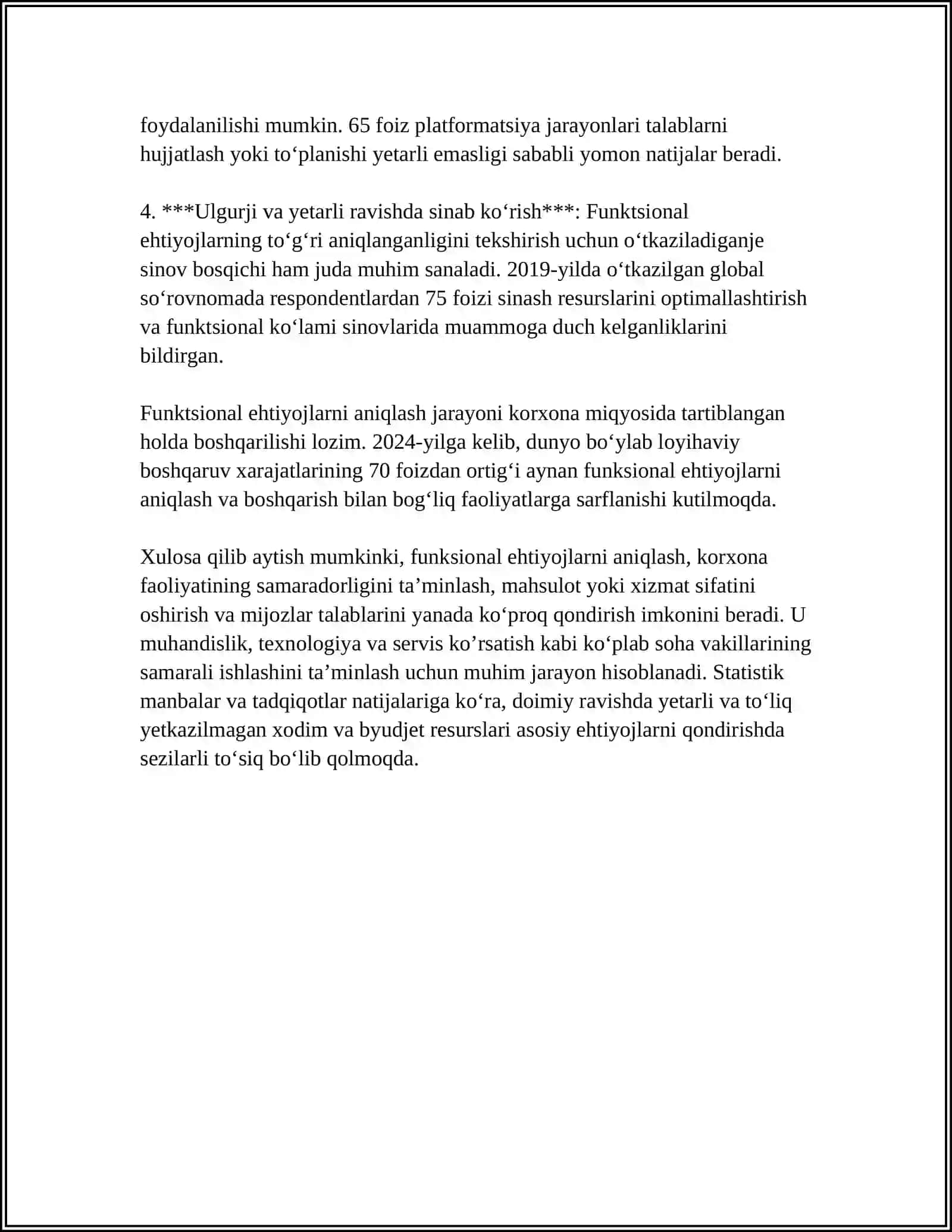 Funktsional ehtiyojlarni aniqlash 4