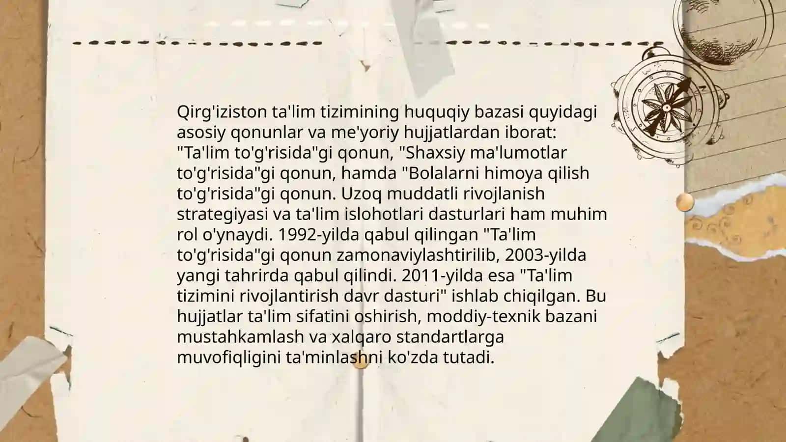 Qirģizistonning ta'lim tizimi tarixi 4