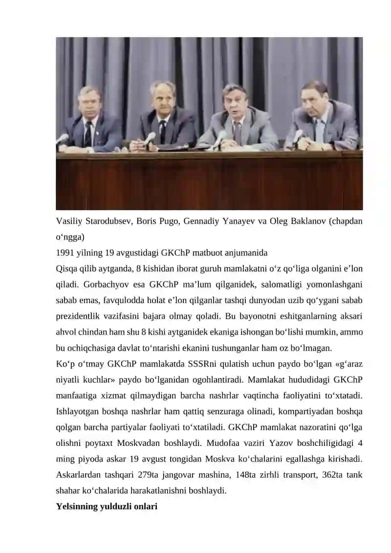 GKCHP VOQEALARI VA UNING O‘ZBEKISTONGA TA'SIRI 4