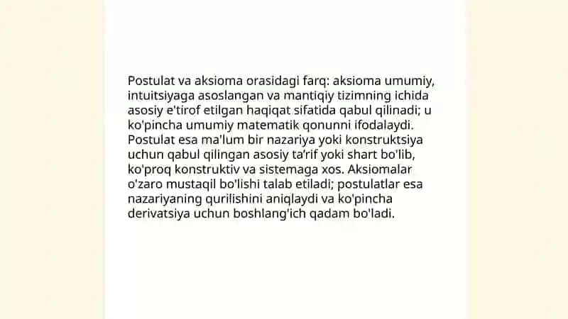 Postulat 4