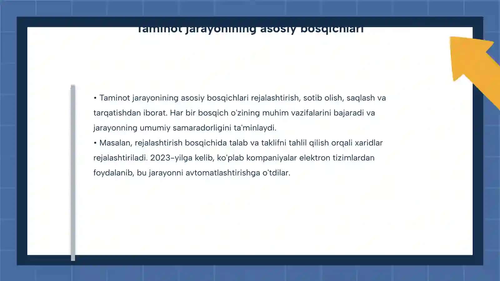 Taminot jarayoni audit 4