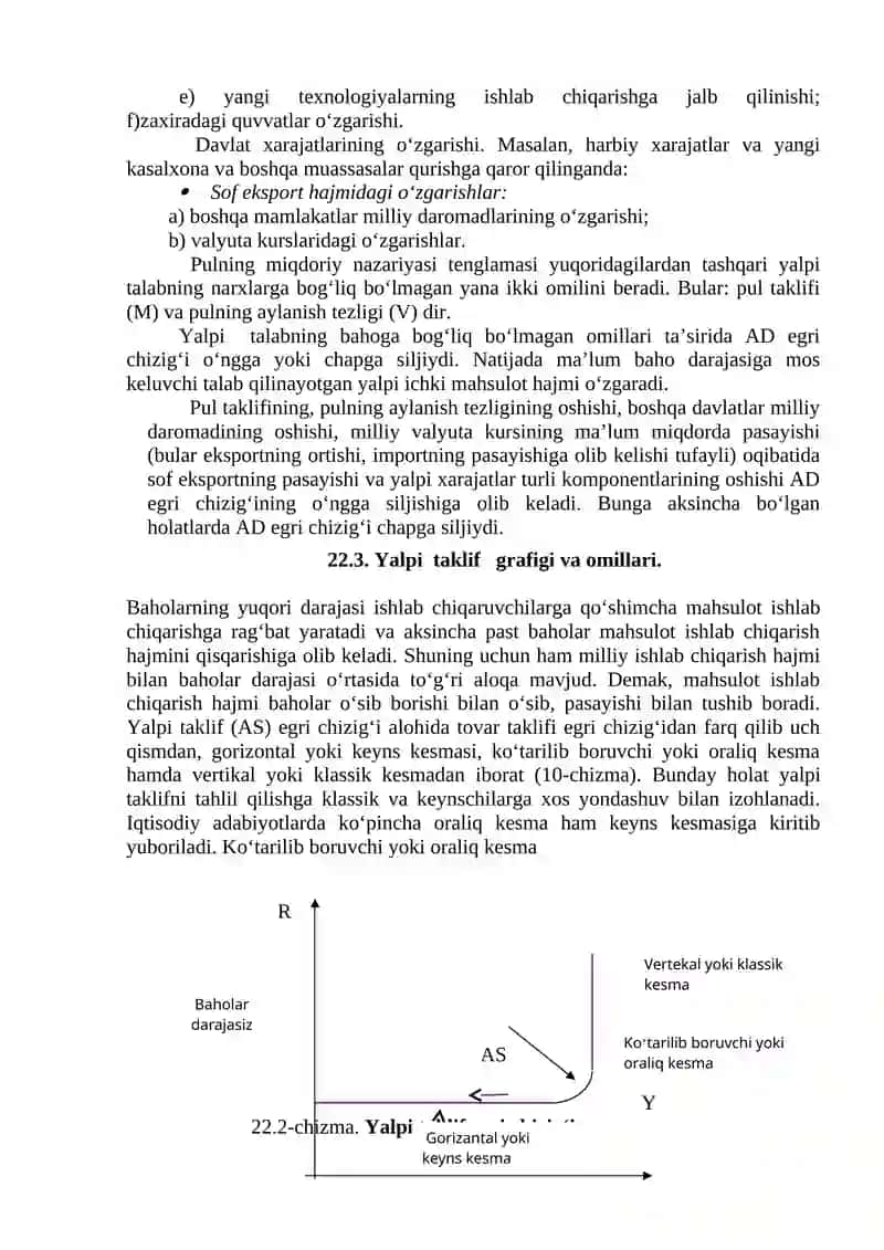 Yalpi talab - yalpi taklif modeli 4