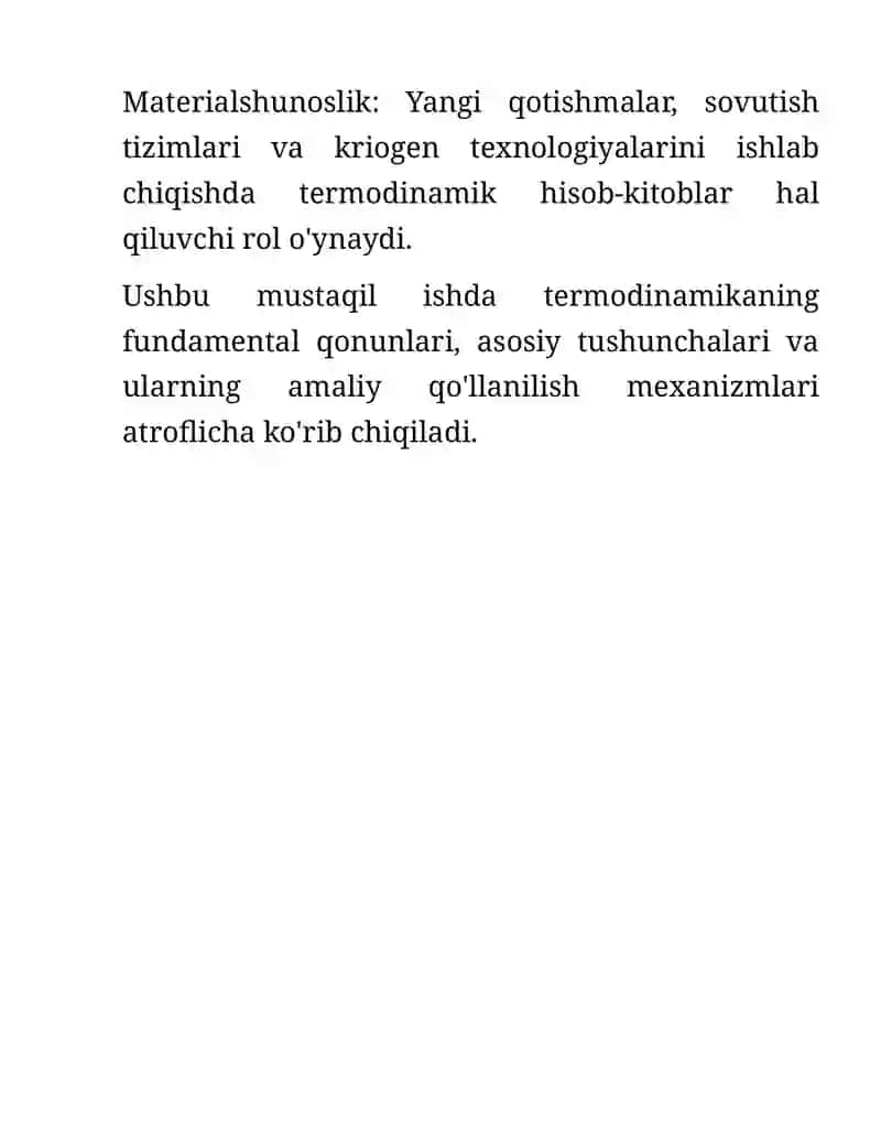 Termodinamika asoslari 4