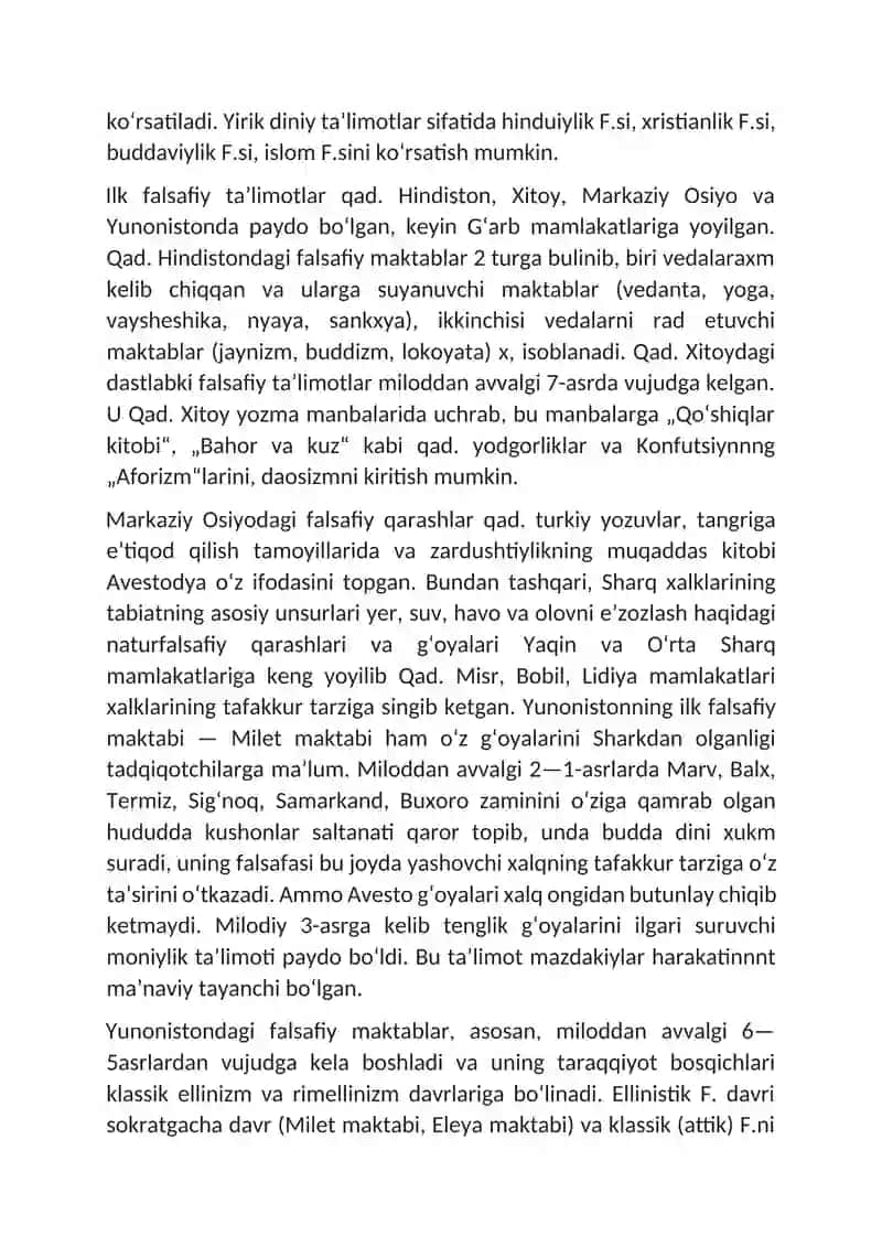 Falsafa va tabiy ilmiy fanlarda borliqning mohiyatiga oid konsepsiyalar 4