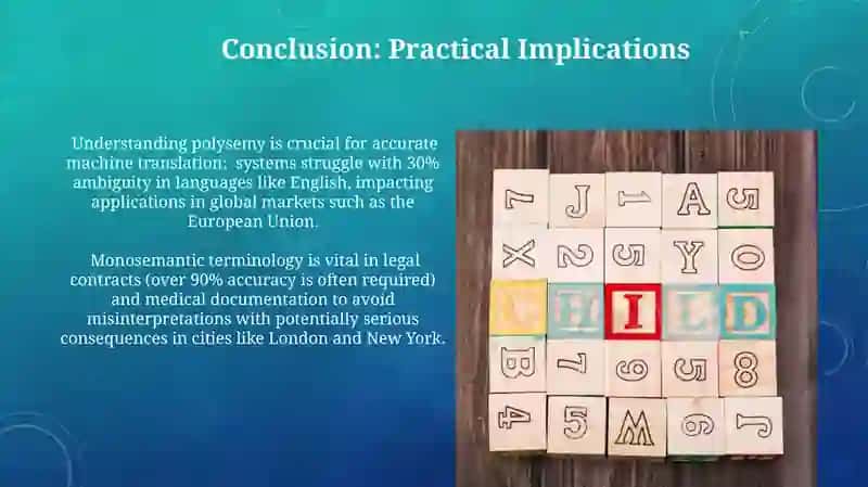 Poly-semantic and mono-semantic words 4